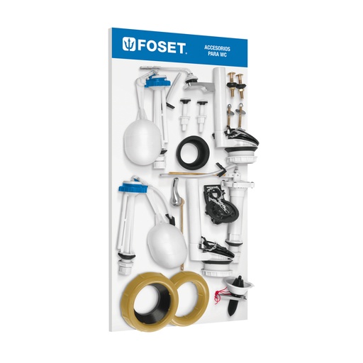 [55579] Exhibidor WC, FOSET EX-WC-FOS2