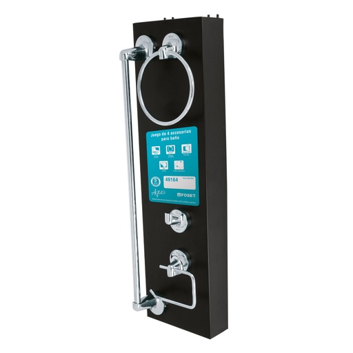 [55971] Exhibidor con juego de accesorios AQA-4004, FOSET EX-AQA-4004