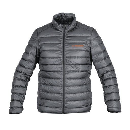 [66001] Chamarra de plumas ligera para hombre, gris, M, TRUPER CHAM-GC-M