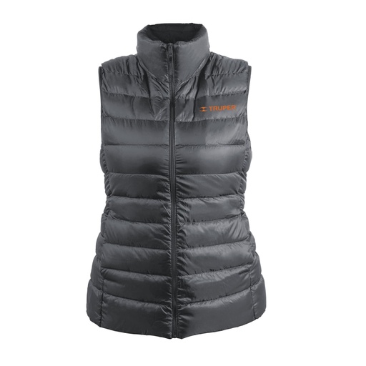 [69995] Chaleco de plumas ligero para mujer, gris, G, TRUPER CHA-GD-G