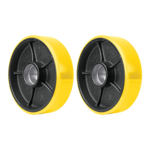 [100255] 2 Ruedas para patín traspaleta de 2.5 ton PAT-2.5PU, TRUPER RU-PAT-PUR