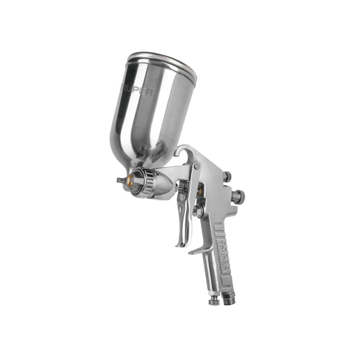 [13060] Pistola para pintar LVMP vaso aluminio, 2 mm, TRUPER PIPI-422