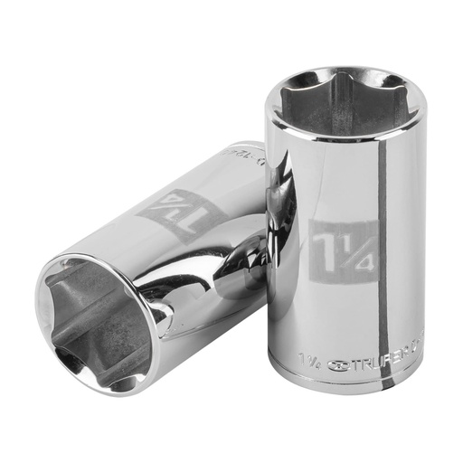 [101000] Dado largo de 1-1/4', 6 puntas, cuadro 1/2', TRUPER D-1240-HL