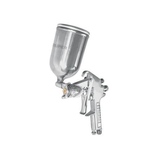 [13061] Pistola para pintar LVMP vaso aluminio, 1.7 mm, TRUPER PIPI-421
