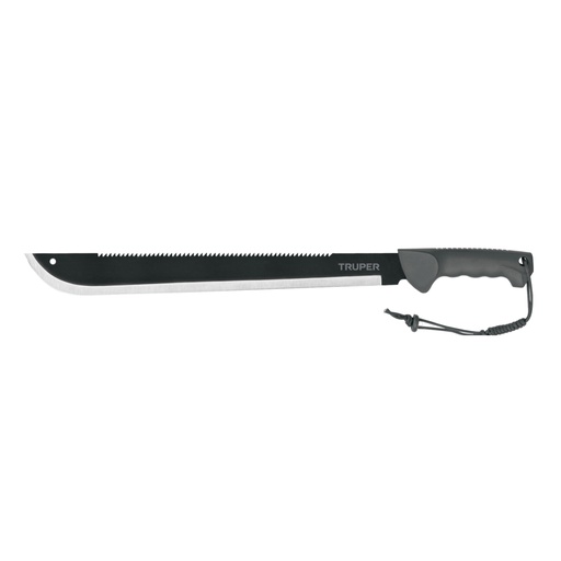 [13098] Machete doble filo 18', cacha inyectada, con funda, TRUPER MACH-18X