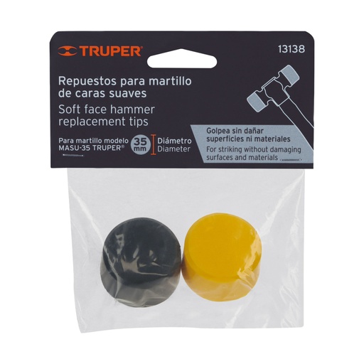 [13138] Caras de repuesto para MASU-35, TRUPER REP-MASU35