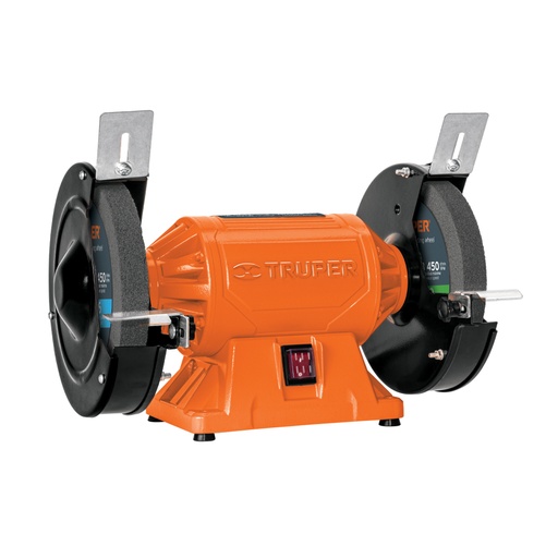 [12786] Esmeril de banco de 8' de 3/4 HP (560 W), TRUPER EBA-8