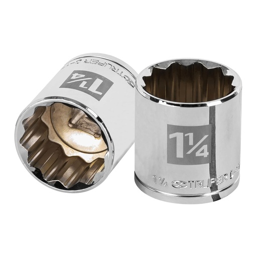 [13314] Dado de 1-1/4', 12 puntas, cuadro 1/2', TRUPER D-1240