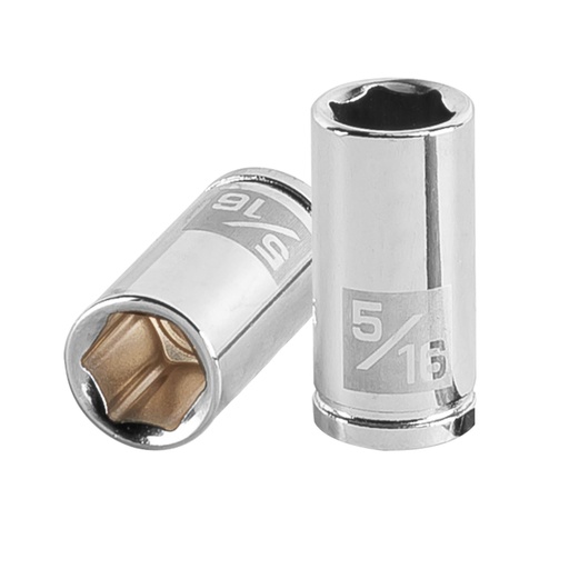 [13158] Dado de 5/16', 6 puntas, cuadro 1/4', TRUPER D-1410