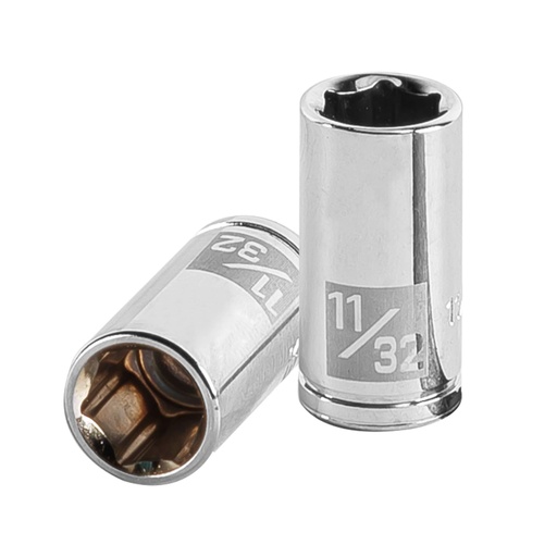 [13159] Dado de 11/32', 6 puntas, cuadro 1/4', TRUPER D-1411