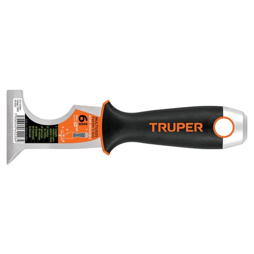 [15855] Espátula 2-1/2' de 6 usos, acero inoxidable, Comfort Grip ET-2-1/2R5X