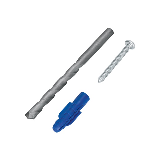 [40161] Kit de 20 taquetes 3/8' con pijas #12 y 1 broca 3/8', FIERO TQ-3/8J