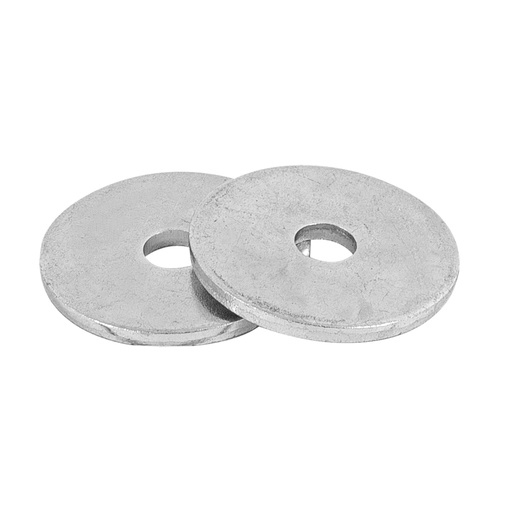 [44540] Bolsa de 1 kilo arandelas planas galvanizadas 1/8', FIERO ARA-1/8