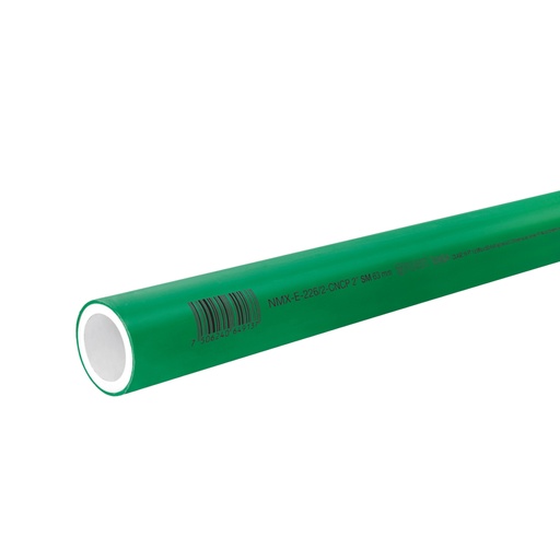 [45446] Tubo de 63mm (2') PPR hidráulico, 4m, 5.4kg, FOSET CV-006