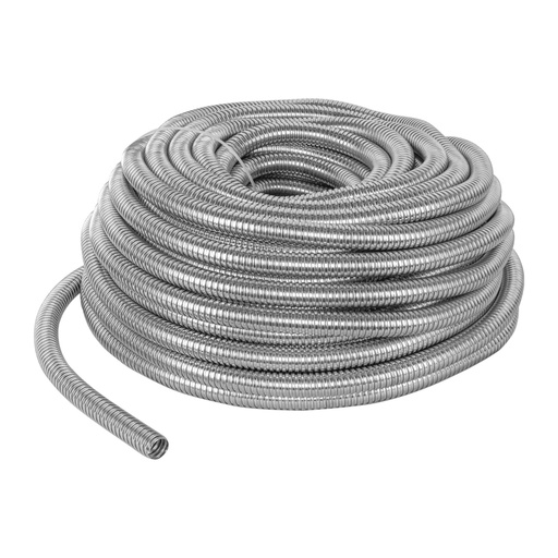 [46901] Rollo de 50 m de tubo flexible metálico de 3/4', VOLTECK TF-3/4