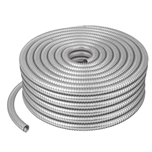 [46902] Rollo de 50 m de tubo flexible metálico de 1', VOLTECK TF-1