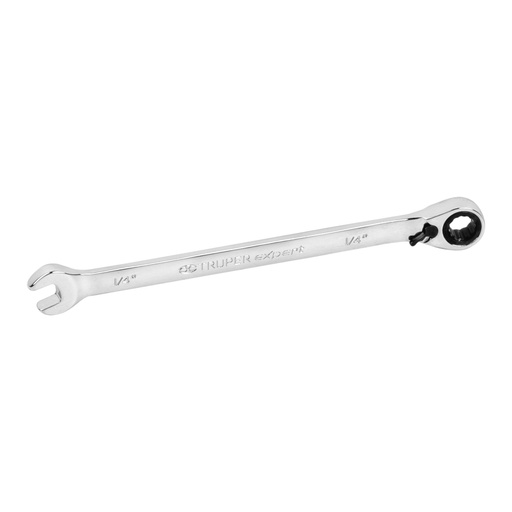 [13227] Llave combinada matraca reversible 1/4'x125mm largo, EXPERT LL-2008XR