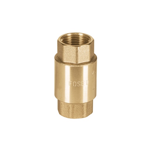 [49065] Válvula de retención de latón de 1/2', FOSET VARE-1/2
