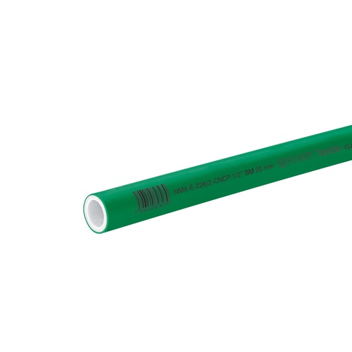 [49897] Tubo de 20mm (1/2') PPR hidráulico, 4m, 0.5kg, FOSET CV-001