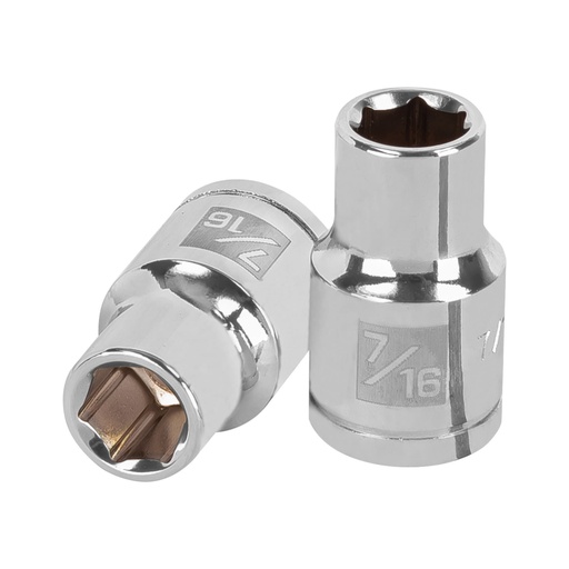 [13231] Dado de 7/16', 6 puntas, cuadro 1/2', TRUPER D-1214-H