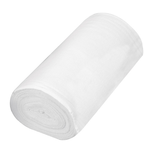 [57004] Rollo de 50 m de franela blanca de algodón, KLINTEK FRA-50B