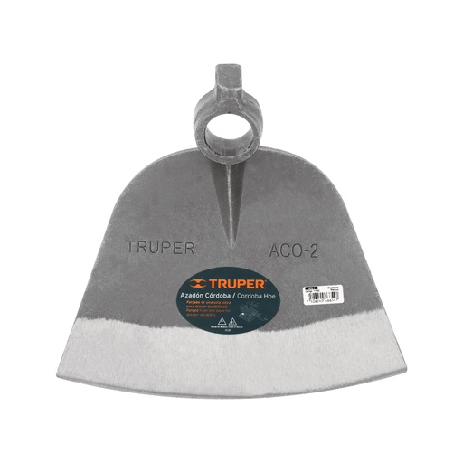 [11530] Azadón Córdoba No. 2 de 2.2 lb, sin mango, TRUPER ACO-2