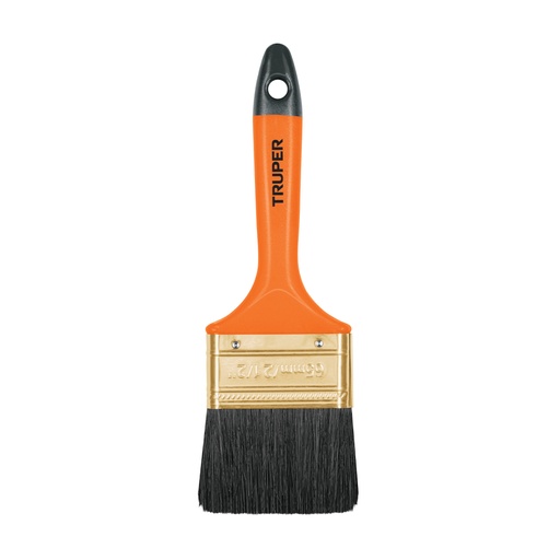 [14484] Brocha profesional de 2-1/2' con mango de plástico, TRUPER BRT-2-1/2