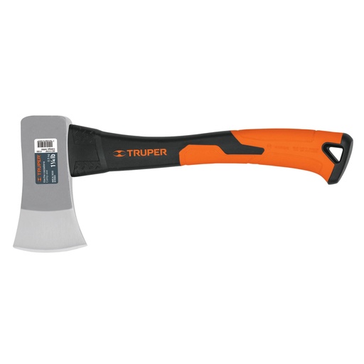 [14951] Hacha cazadora 1-1/4 lb, mango fibra de vidrio 14', TRUPER HC-1-1/4F
