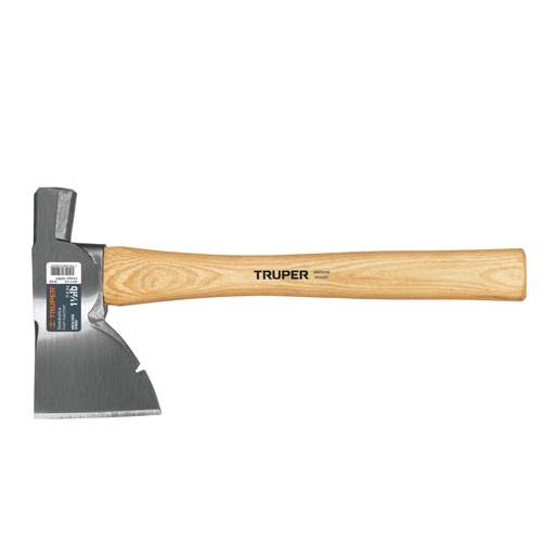 [14952] Hacha Doméstica 1-1/2 lb, mango hickory 14', TRUPER HH-1-1/2