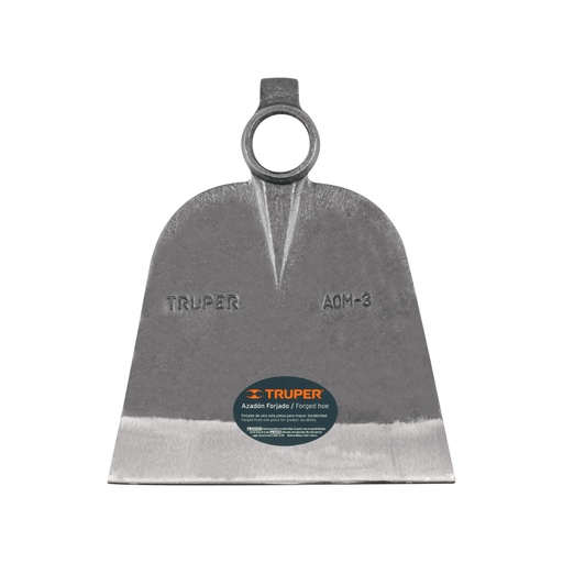 [19981] Azadón oreja y martillo No. 3 de 3.3 lb, sin mango, TRUPER AOM-3