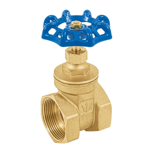 [49021] Válvula de compuerta de latón roscable de 1 1/2', FOSET CORO-1-1/2