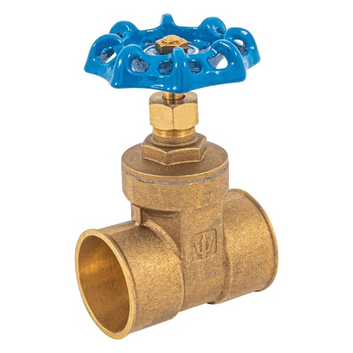 [49027] Válvula de compuerta de latón soldable de 1 1/2', FOSET COSO-1-1/2