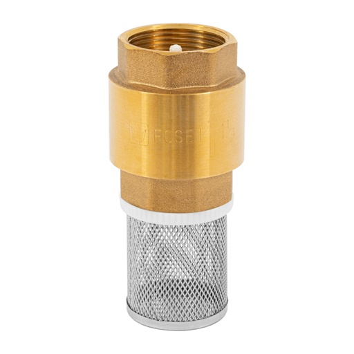 [49057] Pichancha con rejilla acero inoxidable 1-1/4', FOSET PICHA-1-1/4X