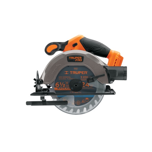 [103257] Sierra circular 6-1/2', 20V, sin accesorios, TRUPER PRO SICI-20AS