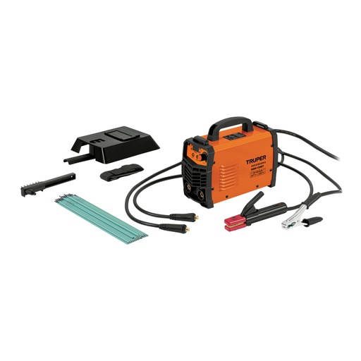 [103706] Soldadora inversora 130A, bi-voltaje 127/220V, TRUPER SOIN-130BT