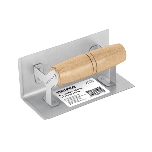 [103731] Esquinero interior, para acabado recto, TRUPER ESQ-63