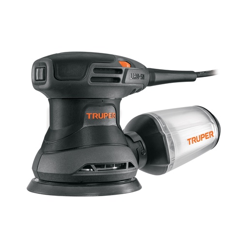 [103735] Lijadora roto orbital 5', 260W, TRUPER INDUSTRIAL LIRO-5N2