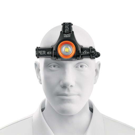 [103777] Linterna de minero LED 900 lm, recargable, TRUPER EXPERT LI-CA-900RX