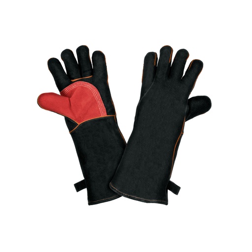 [103804] Guantes negros reforzados para soldador, TRUPER EXPERT GU-520