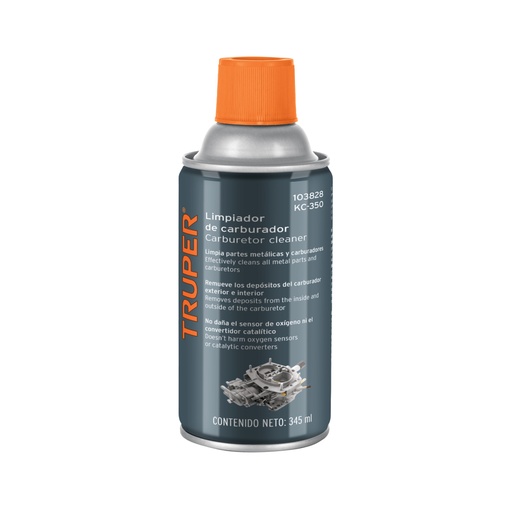 [103828] Limpiador de carburador, 345 ml (12 oz), TRUPER KC-350