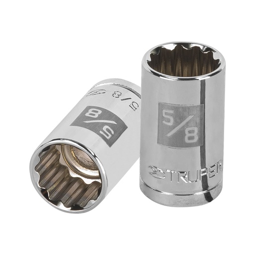 [13304] Dado de 5/8', 12 puntas, cuadro 1/2', TRUPER D-1220
