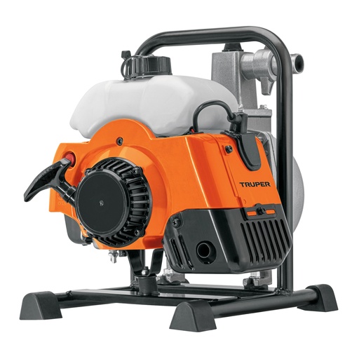 [103926] Motobomba autocebante 1'x1', gasolina 2HP, agrícola, TRUPER MOTB-12