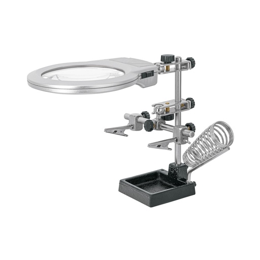 [103993] Estación de sujeción con lupa y luz LED, TRUPER ESSU-4