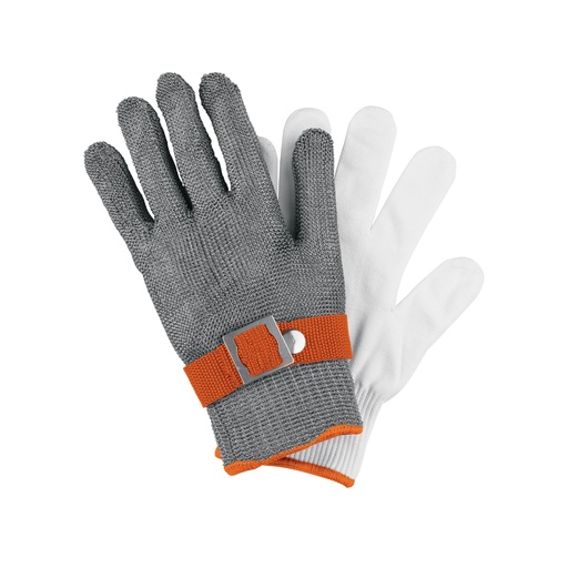 [104026] Guante Anticorte NV 5 de Acero Inoxidable, M, TRUPER GU-922