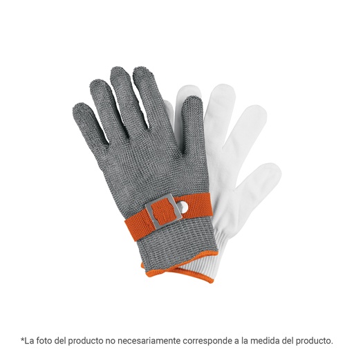[104027] Guante Anticorte NV 5 de Acero Inoxidable, G, TRUPER GU-923