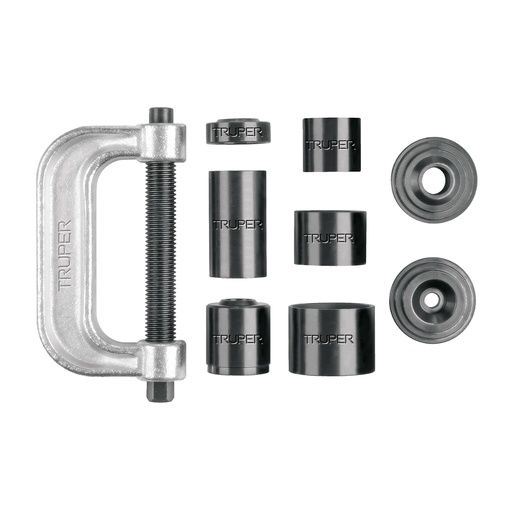 [104033] Juego para desmontar rótulas y terminales, 9 piezas, TRUPER JGO-DR4