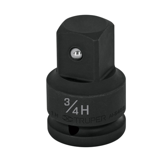 [100950] Adaptador de Impacto 3/4' (H) x 1' (M), TRUPER AI-5455