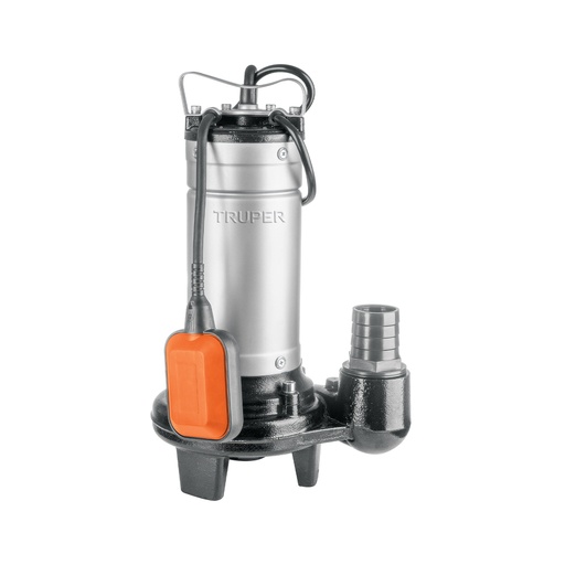 [104077] Bomba sumergible, 1 HP acero inox/hierro, para agua sucia BOS-1SI