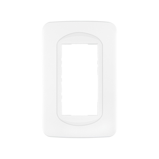 [29043] Placa de 1 ventana 3 módulos, línea Toledo, BASIC PPTR-TB