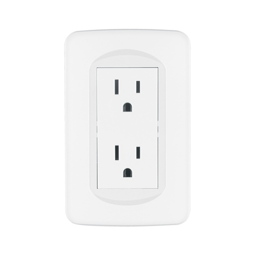 [29057] Placa armada contacto dúplex, 3 módulos, Toledo, BASIC CODO-TB